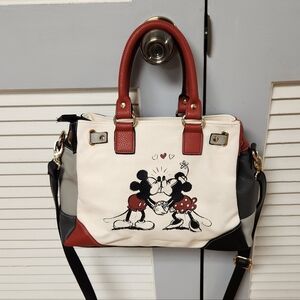 Mickey Mouse and Minnie Mouse Love story Bradford Exchange bag